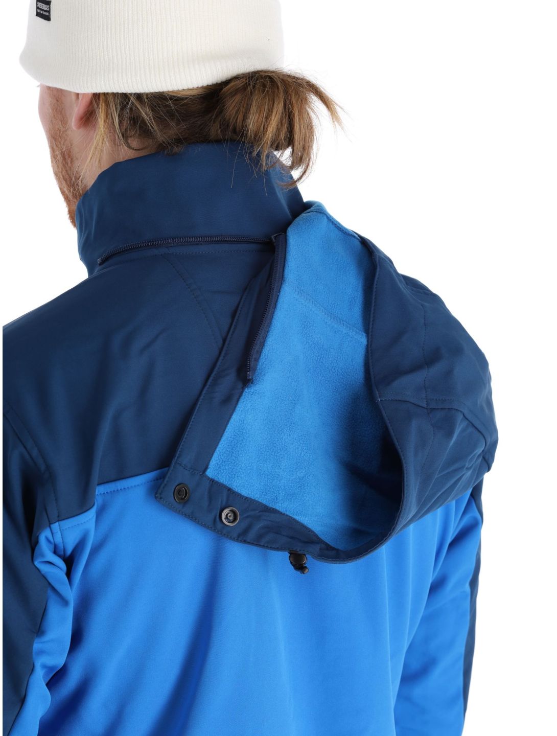 Kilpi, Ravio-m softshell ski-jas grote maten heren Blue blauw 