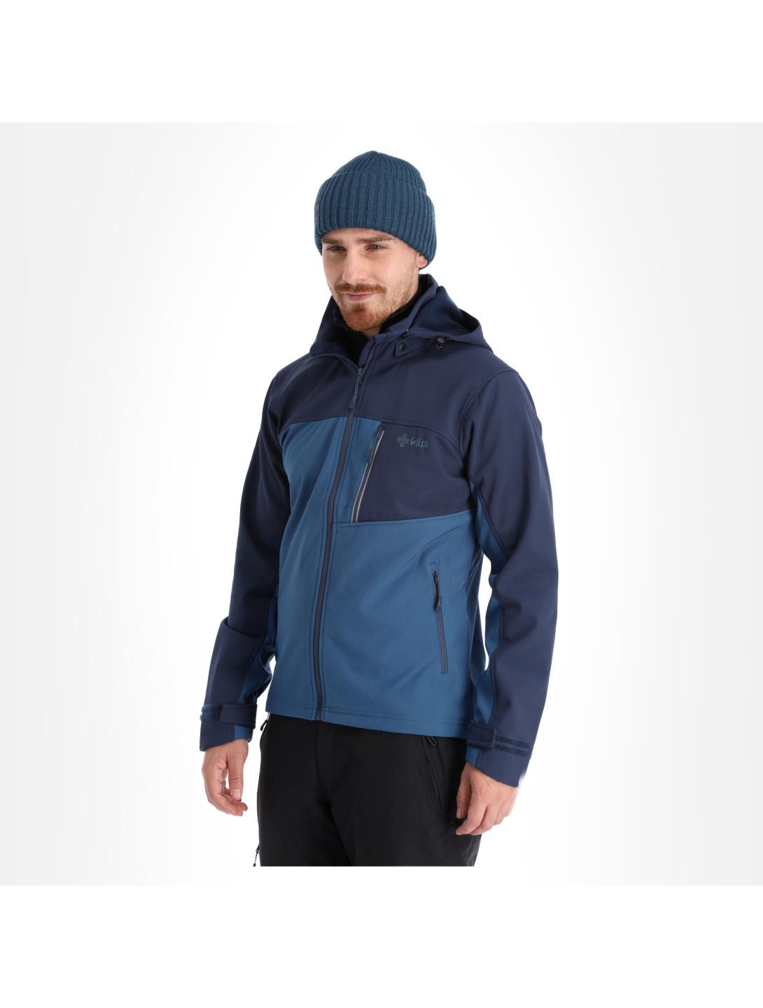 Kilpi, Ravio-M softshell ski-jas heren dark blauw 