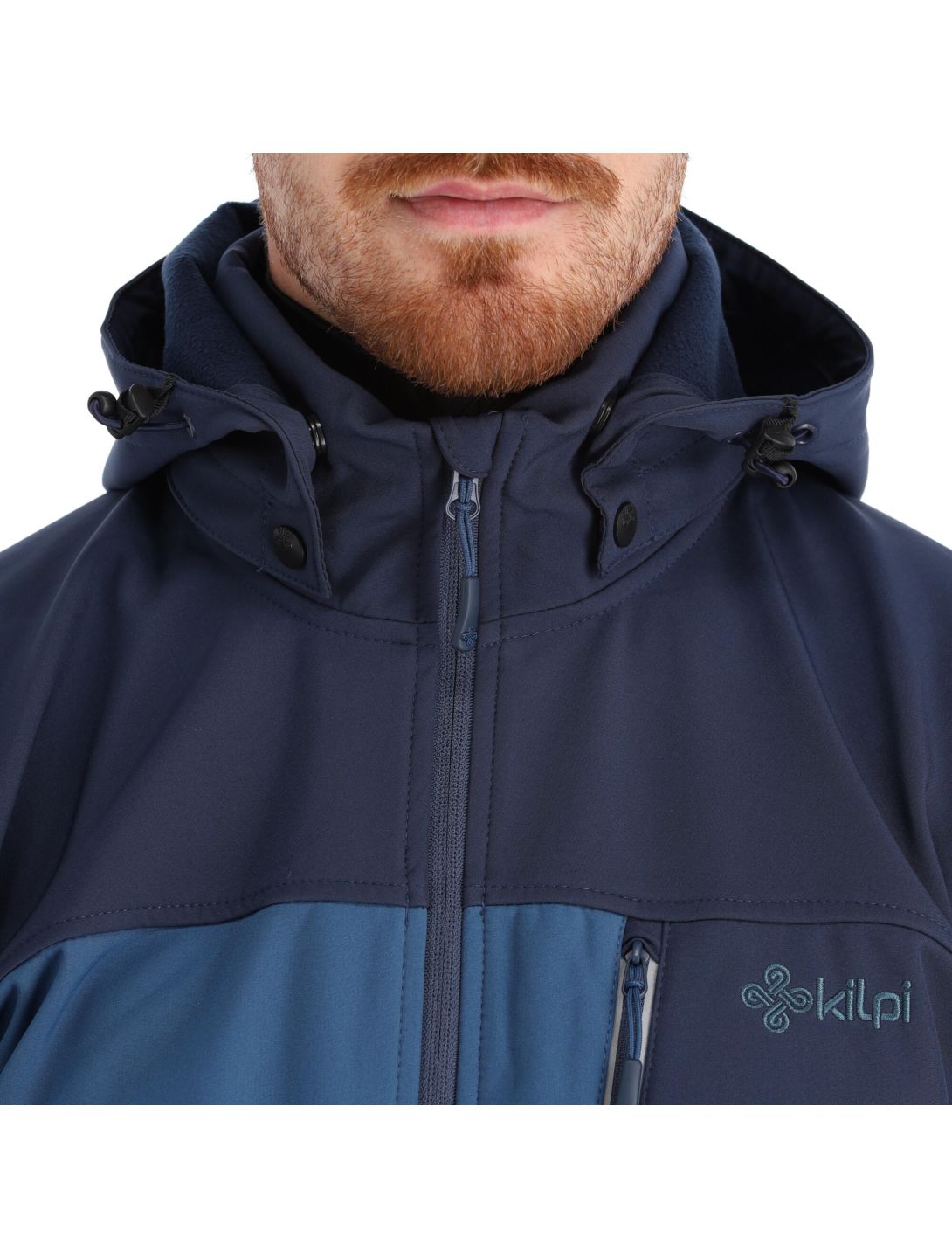 Kilpi, Ravio-M softshell ski-jas heren dark blauw 