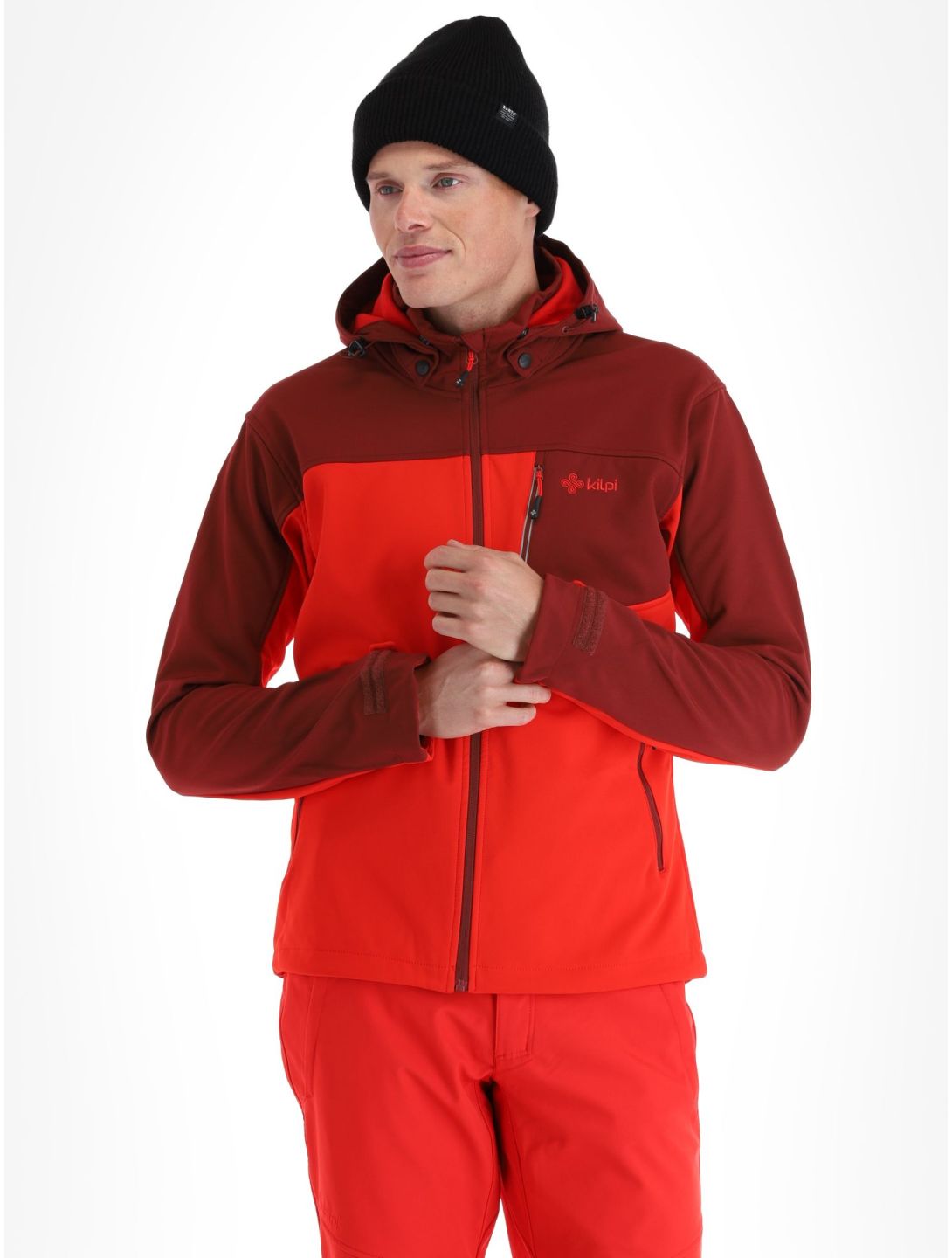 Kilpi, Ravio-M softshell ski-jas heren Red rood 