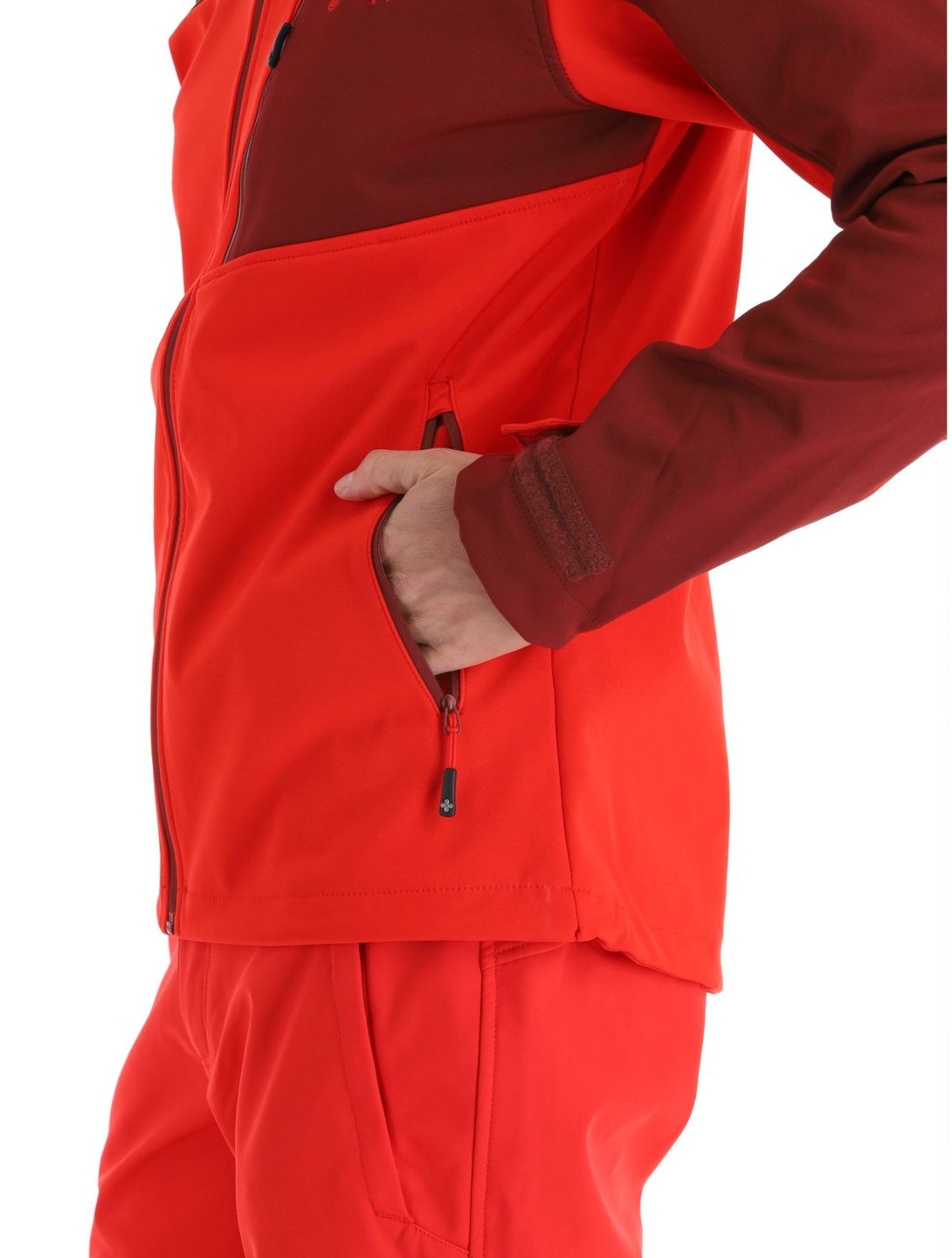 Kilpi, Ravio-M softshell ski-jas heren Red rood 