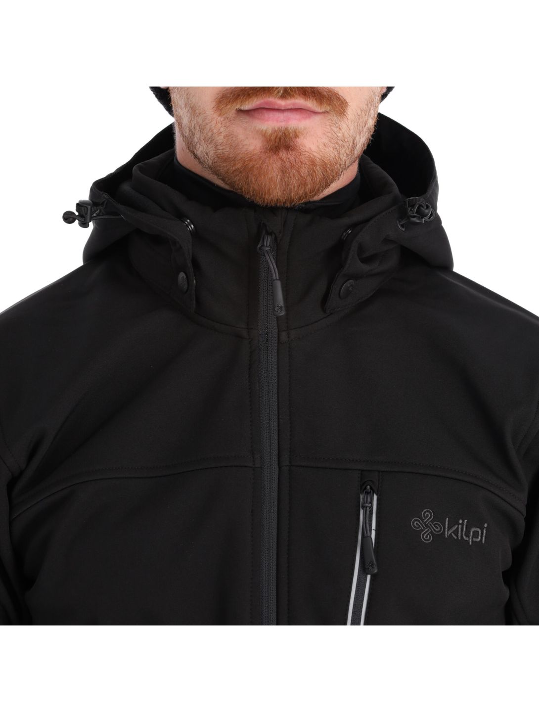 Kilpi, Ravio-M softshell ski-jas heren zwart 