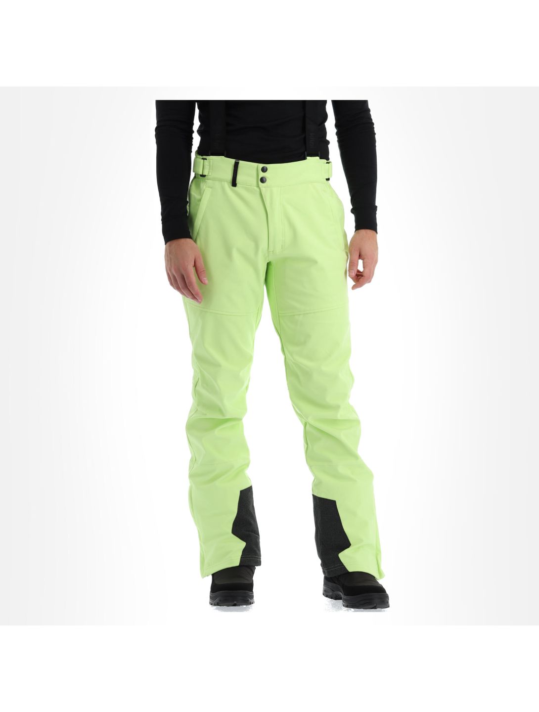 Kilpi, Rhea-M softshell skibroek heren lime groen 