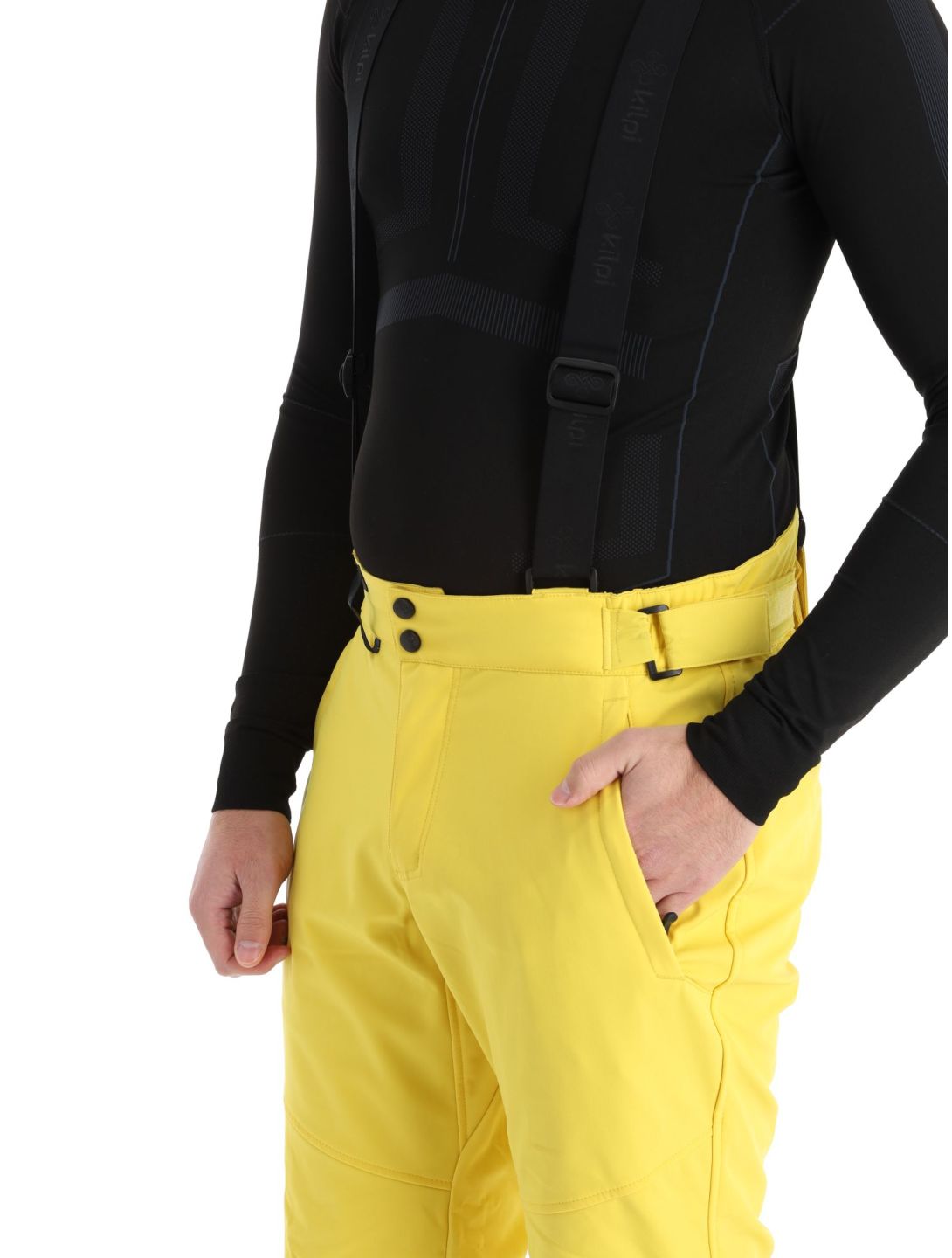 Kilpi, Rhea-M softshell skibroek heren Yellow geel 