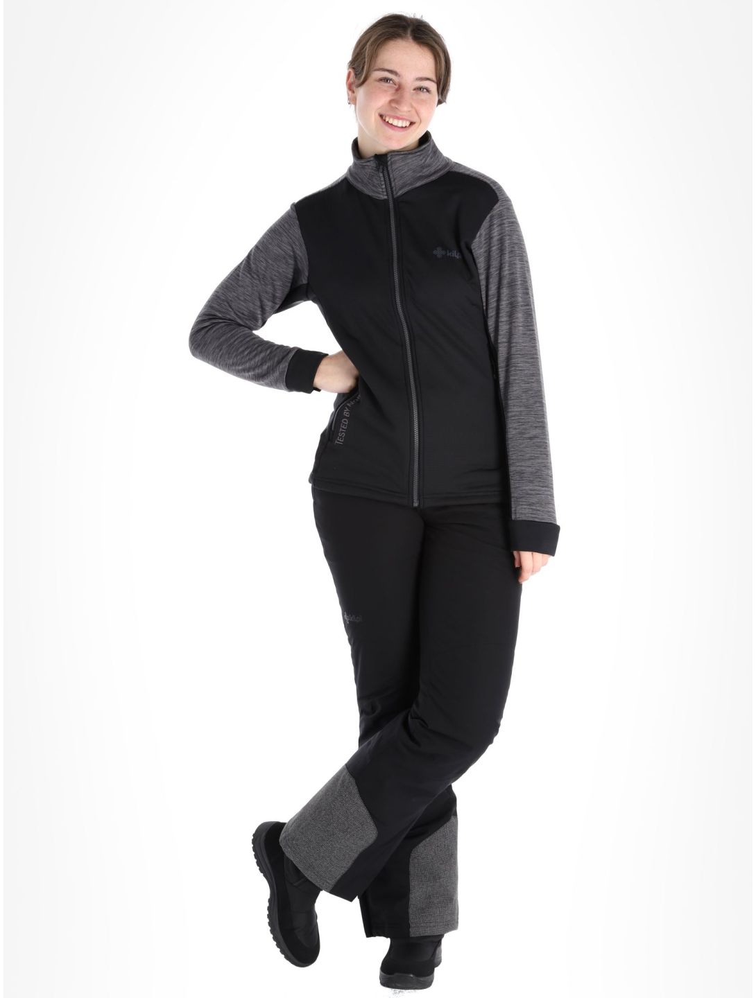 Kilpi, Siren-w vest grote maten dames Black zwart 