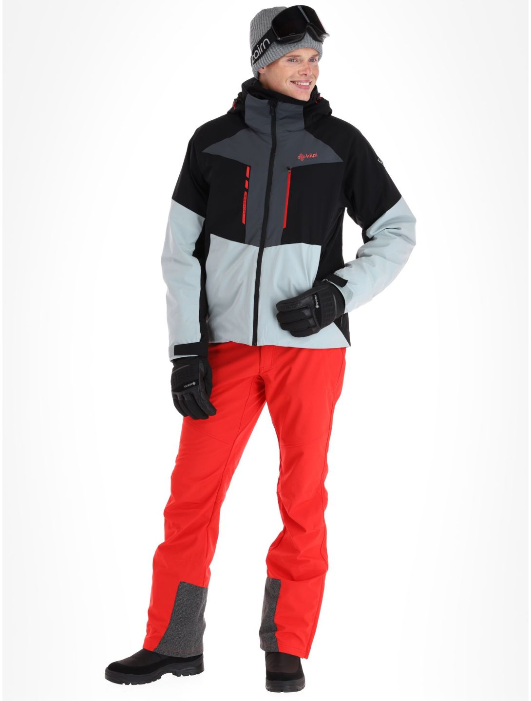 Kilpi, Taxido-M ski-jas heren Dark Grey grijs 