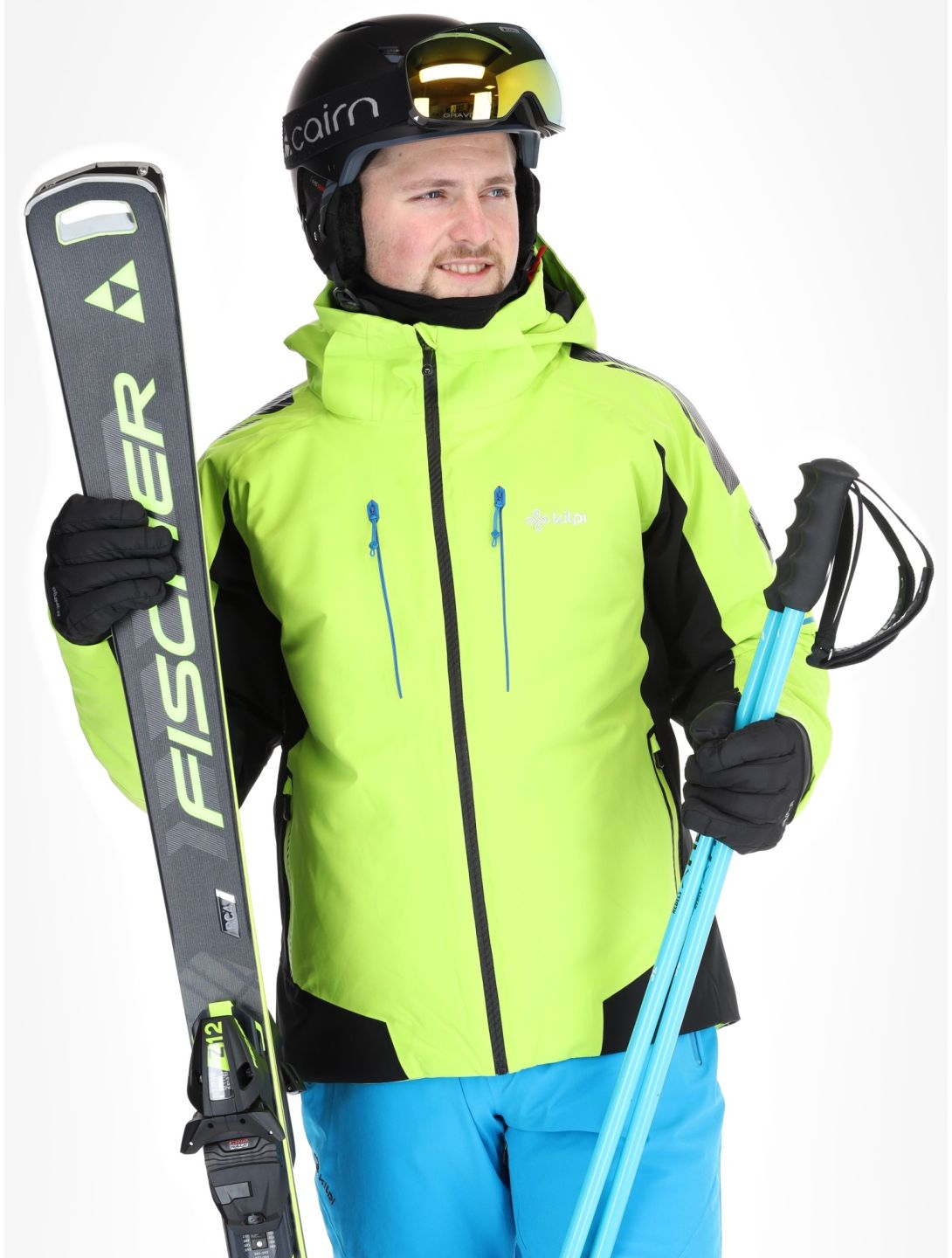 Kilpi, Turnau ski-jas heren Lime Green groen 