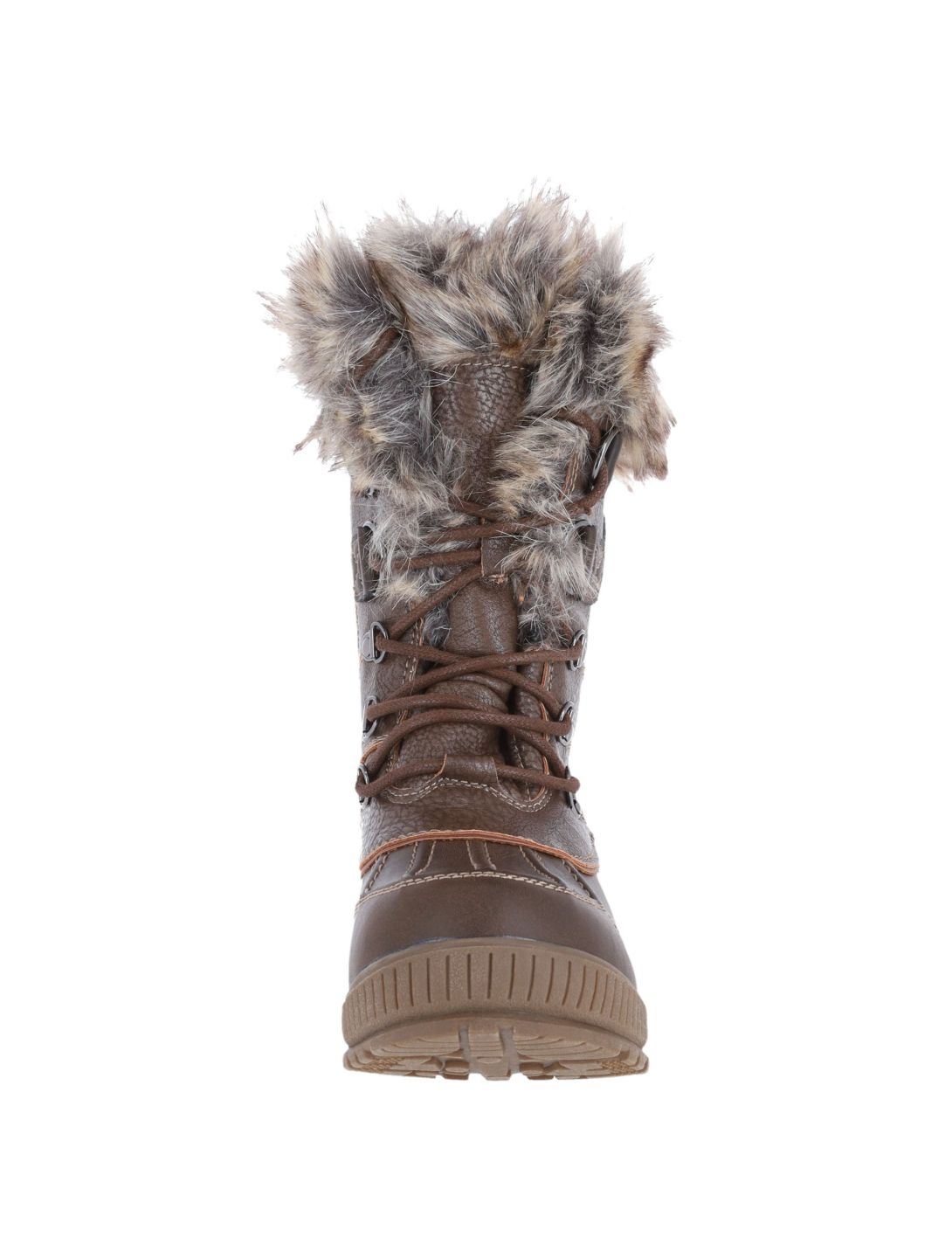 Kimberfeel, Delmos snowboots dames Chestnut Brown bruin 