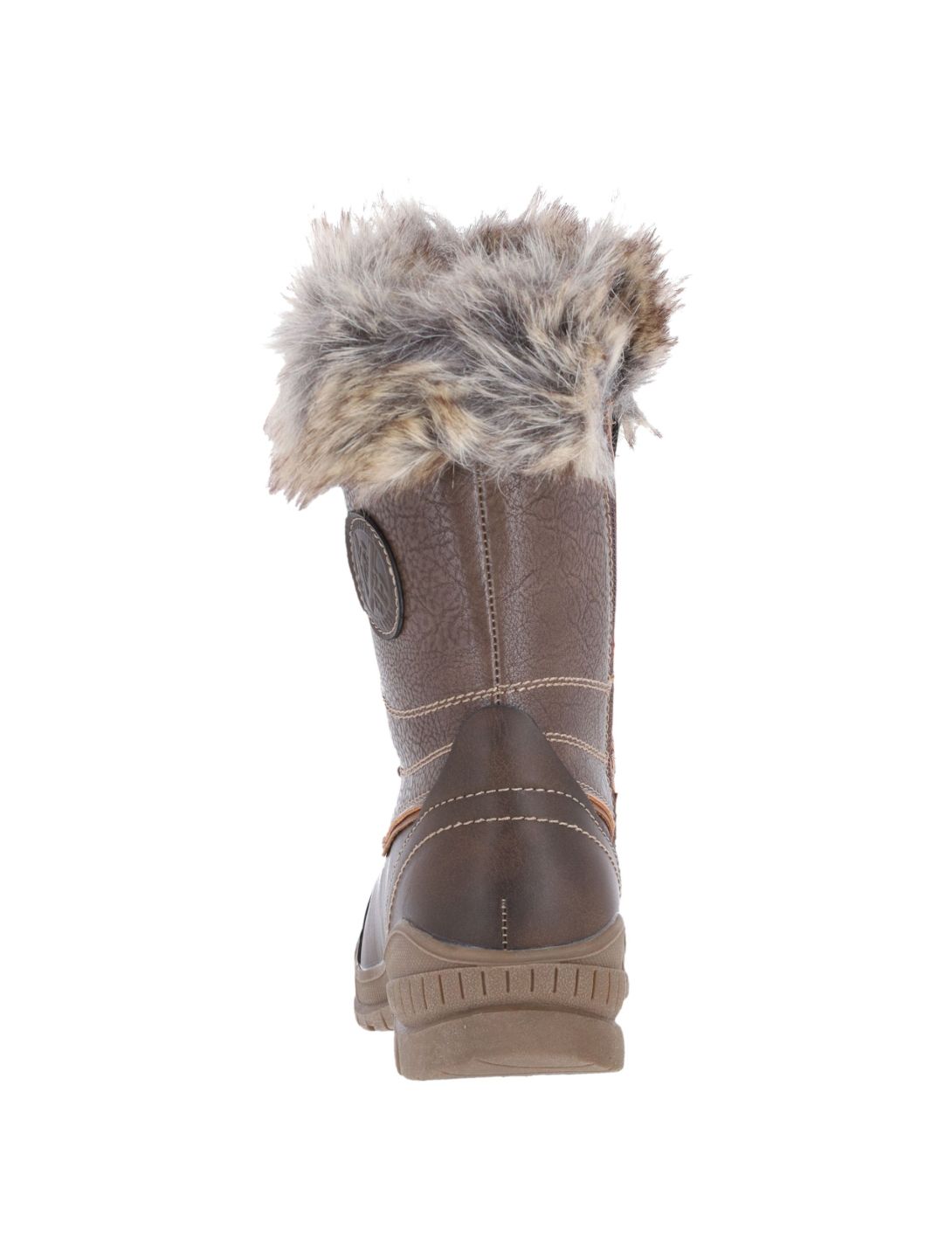 Kimberfeel, Delmos snowboots dames Chestnut Brown bruin 