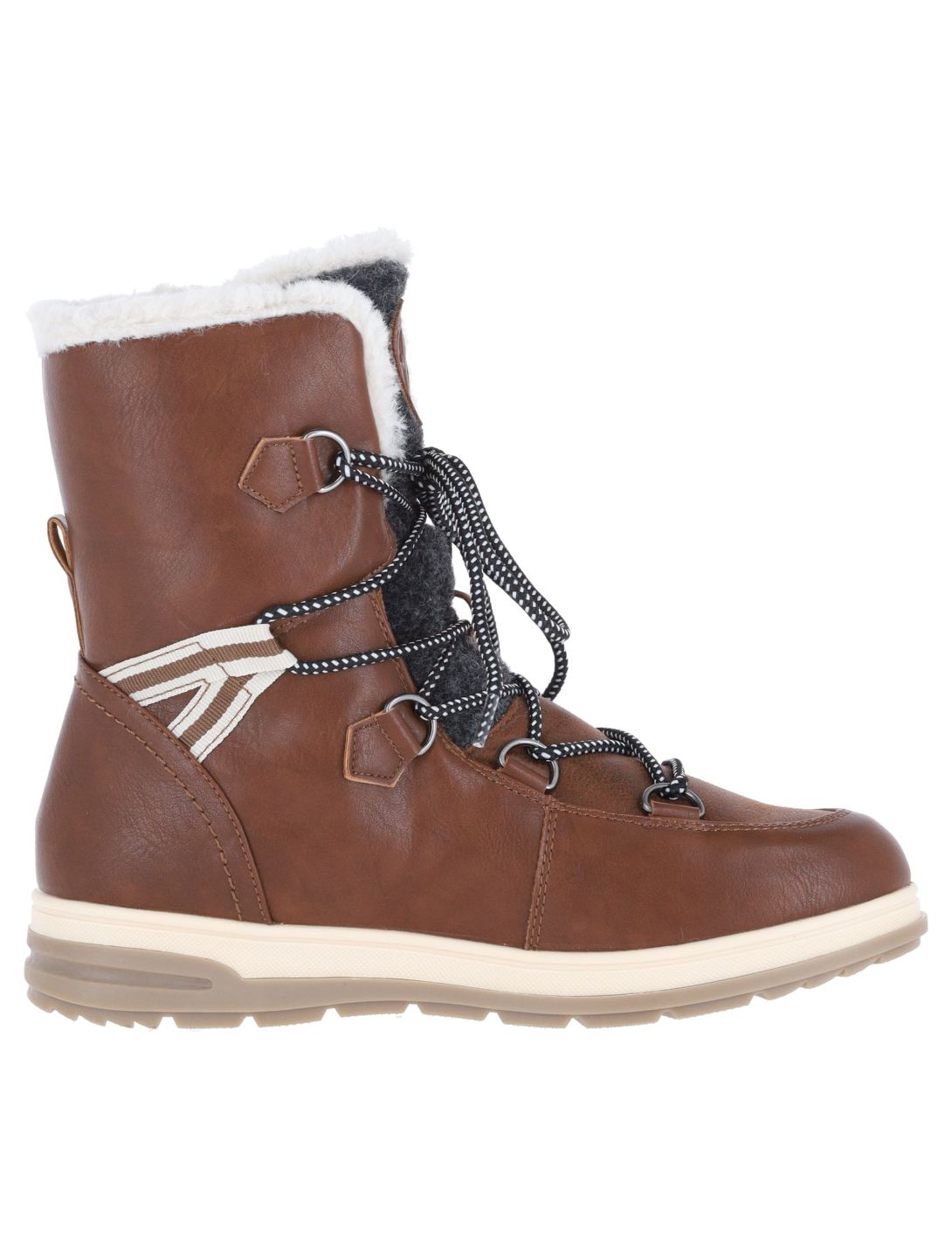 Kimberfeel, Ebelya snowboots dames Brown bruin 