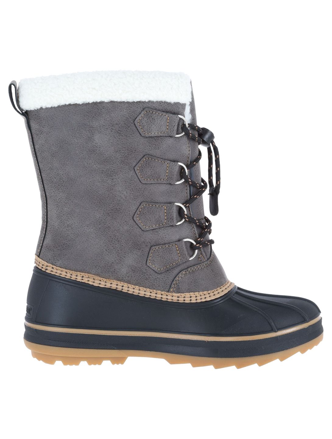 Kimberfeel, Sonik snowboots dames Anthracite grijs 