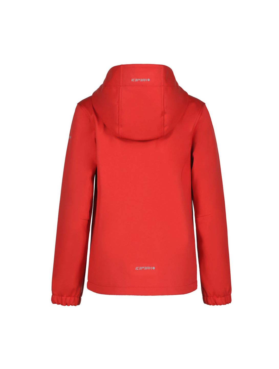 Icepeak, Kleve Jr softshell ski-jas kinderen coral rood 