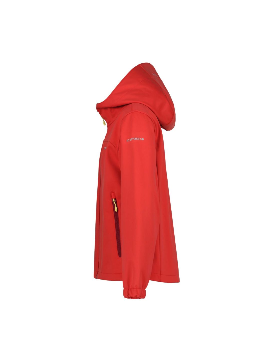 Icepeak, Kleve Jr softshell ski-jas kinderen coral rood 