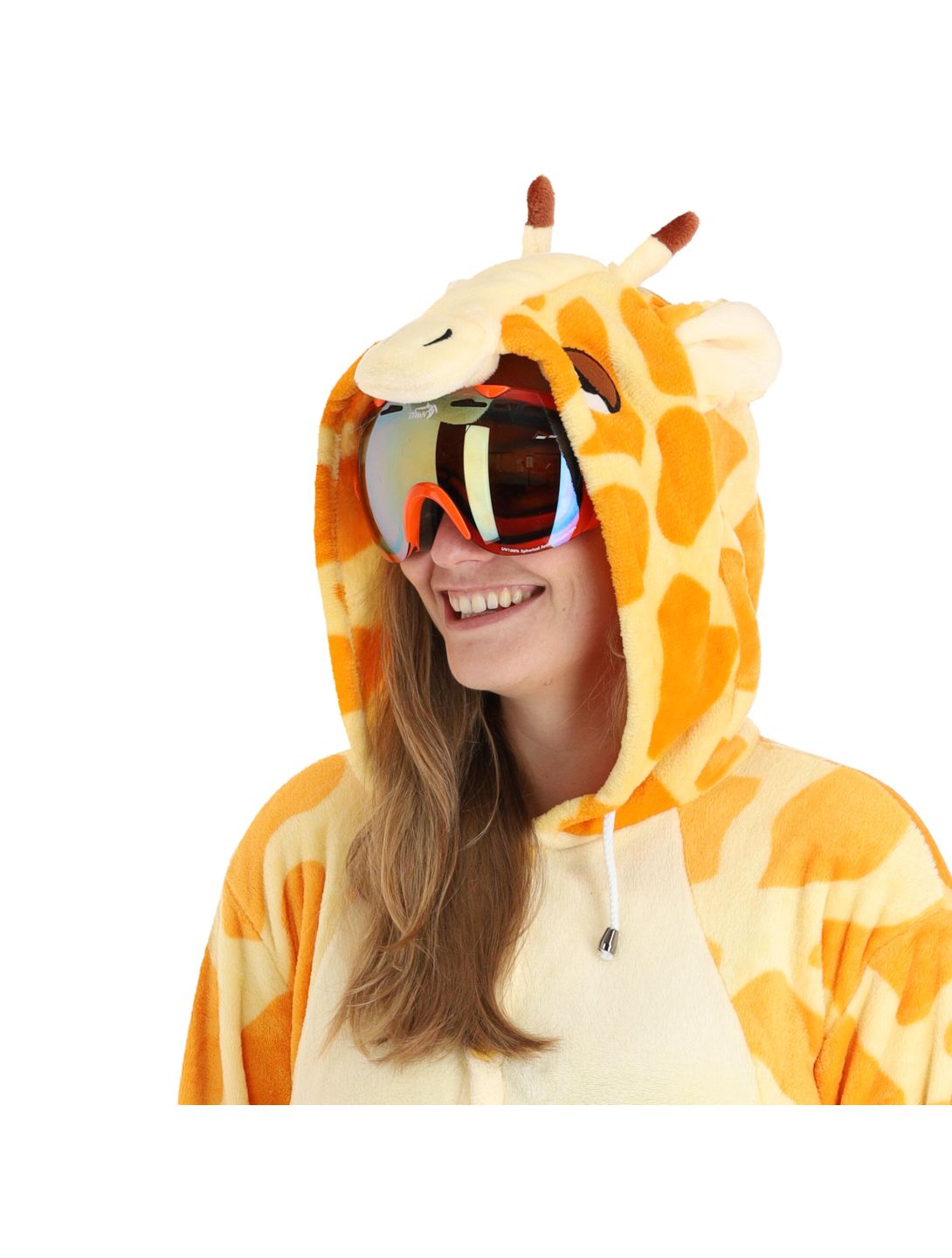 Know How, Onesie accessoires kinderen Giraf geel 