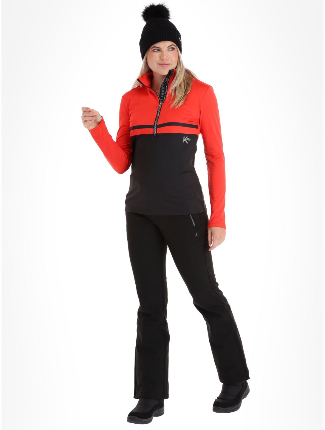 Kou Sportswear, Anna skipully dames Red rood 