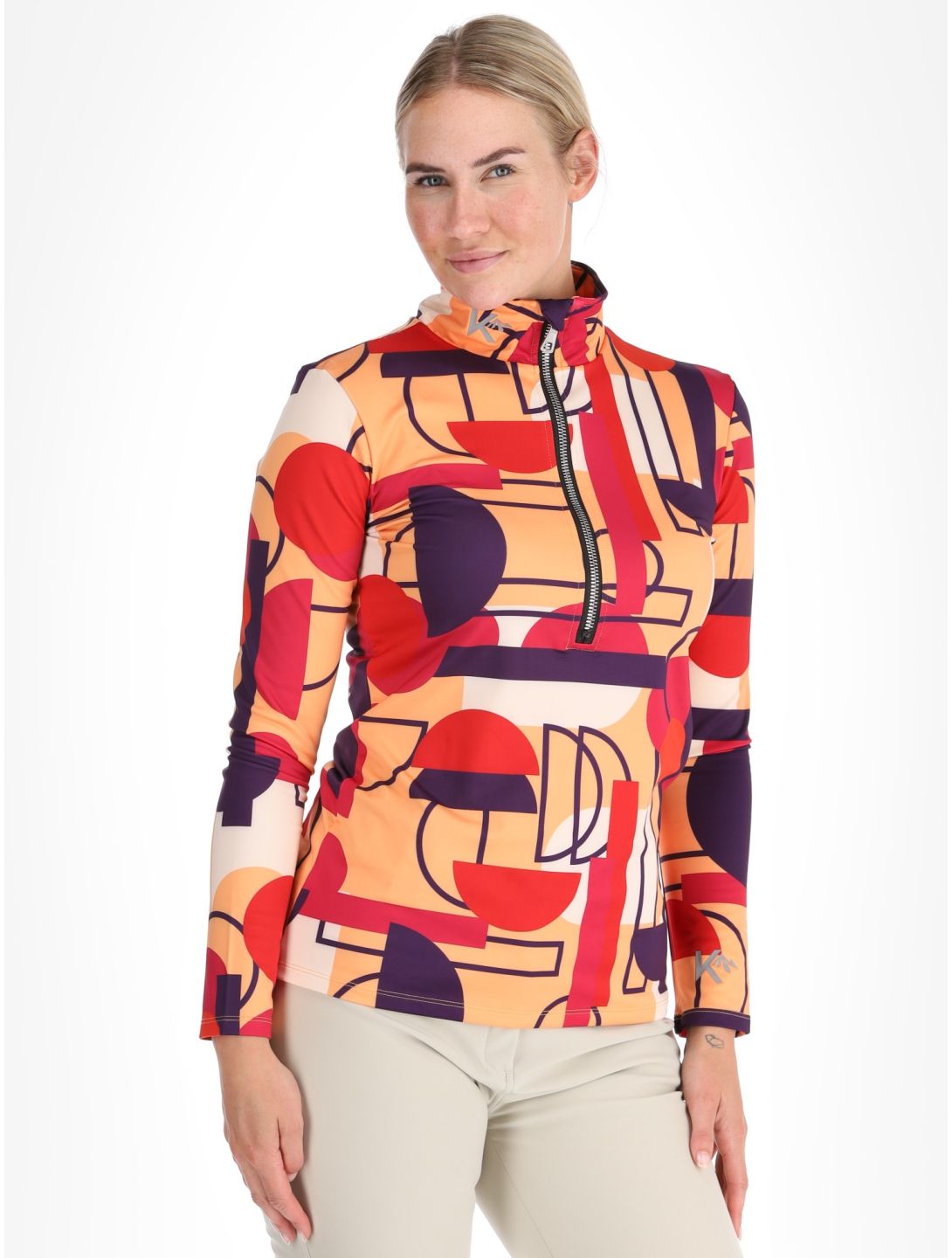 Kou Sportswear, Geoshapes skipully dames Colourful multicolor 