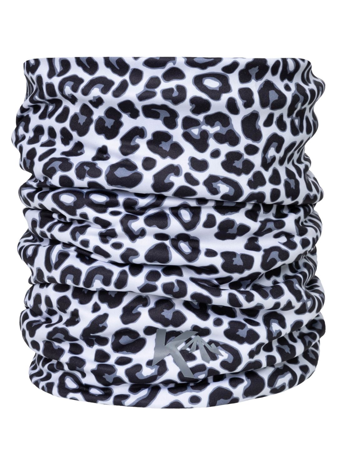 Kou Sportswear, Neckwarmer sjaal dames Black / White wit, zwart 