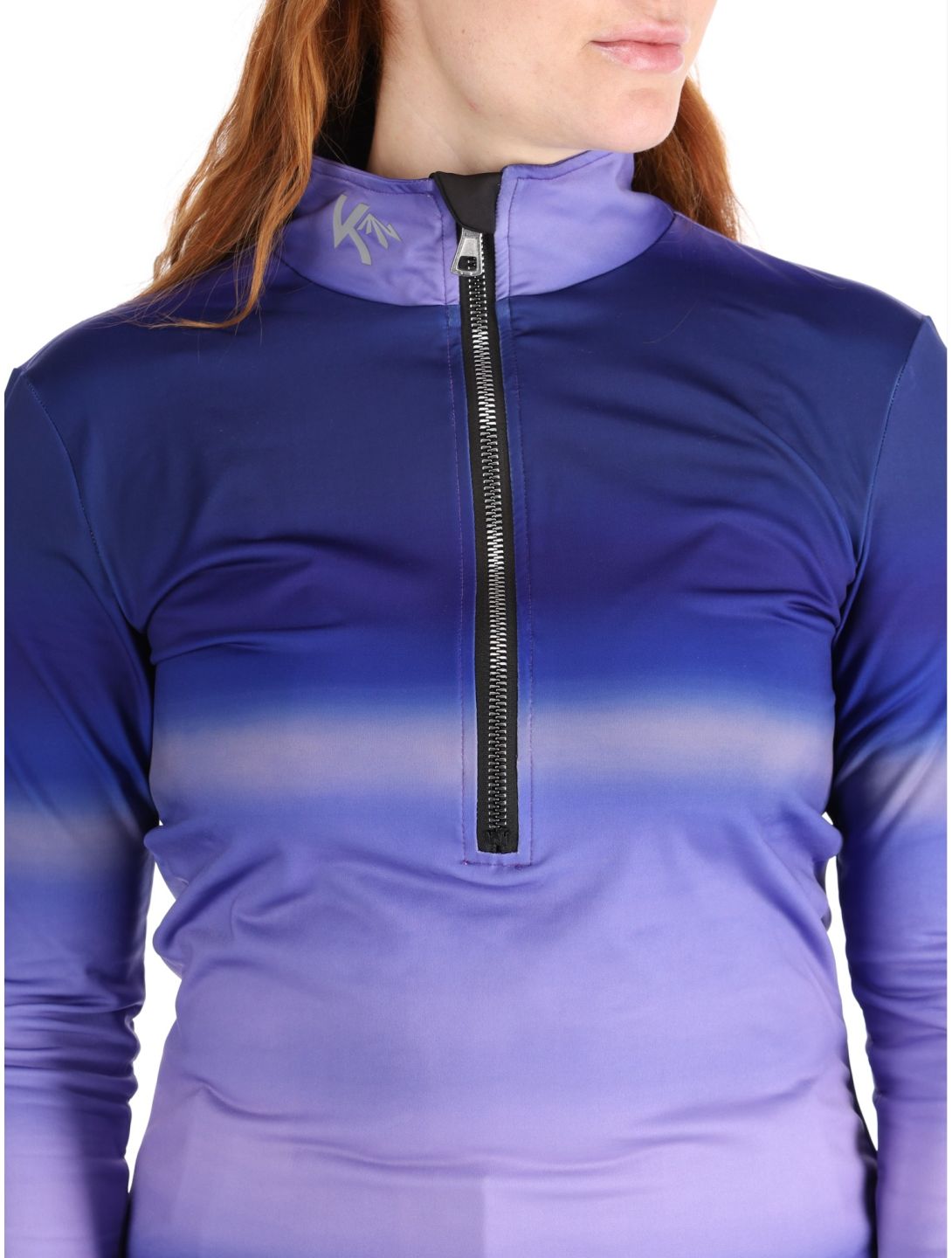 Kou Sportswear, Sunset GA Ski pully dames Purple / Darkblue Blauw, Paars 