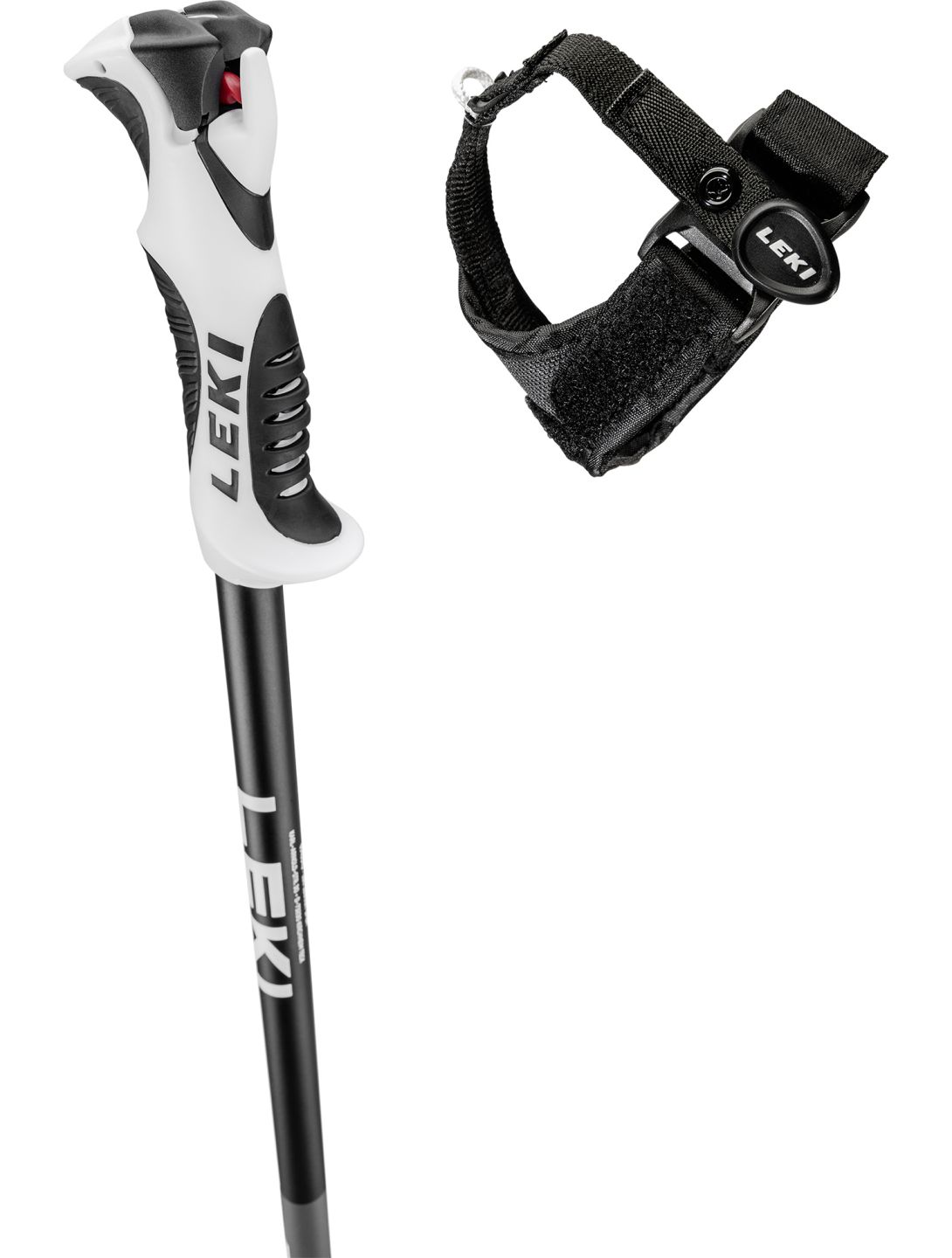 Leki, Bold S skistokken unisex Dark Anthracite grijs 