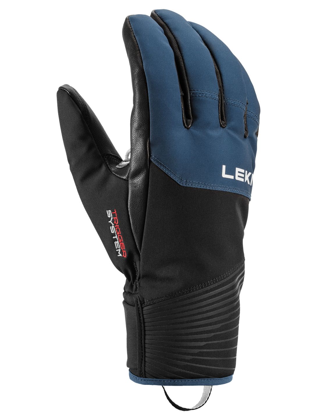 Leki, Sparrow 3D skihandschoenen heren Black / Marine blauw, zwart 