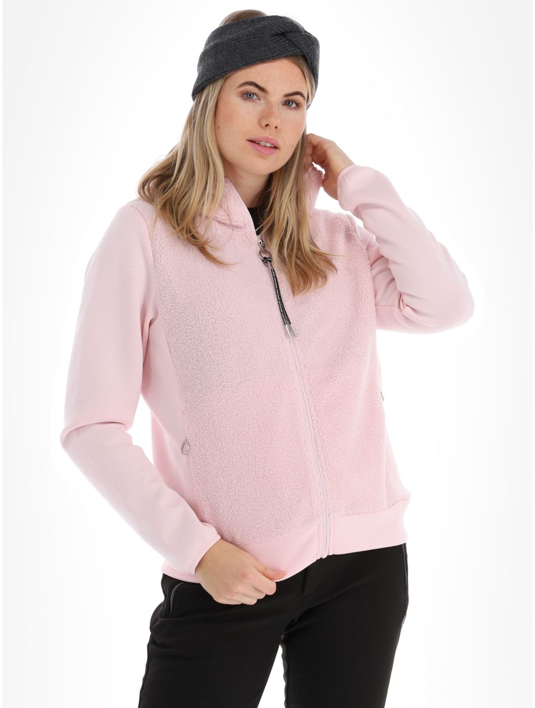 Luhta, Aliskala vest dames Baby Pink roze 