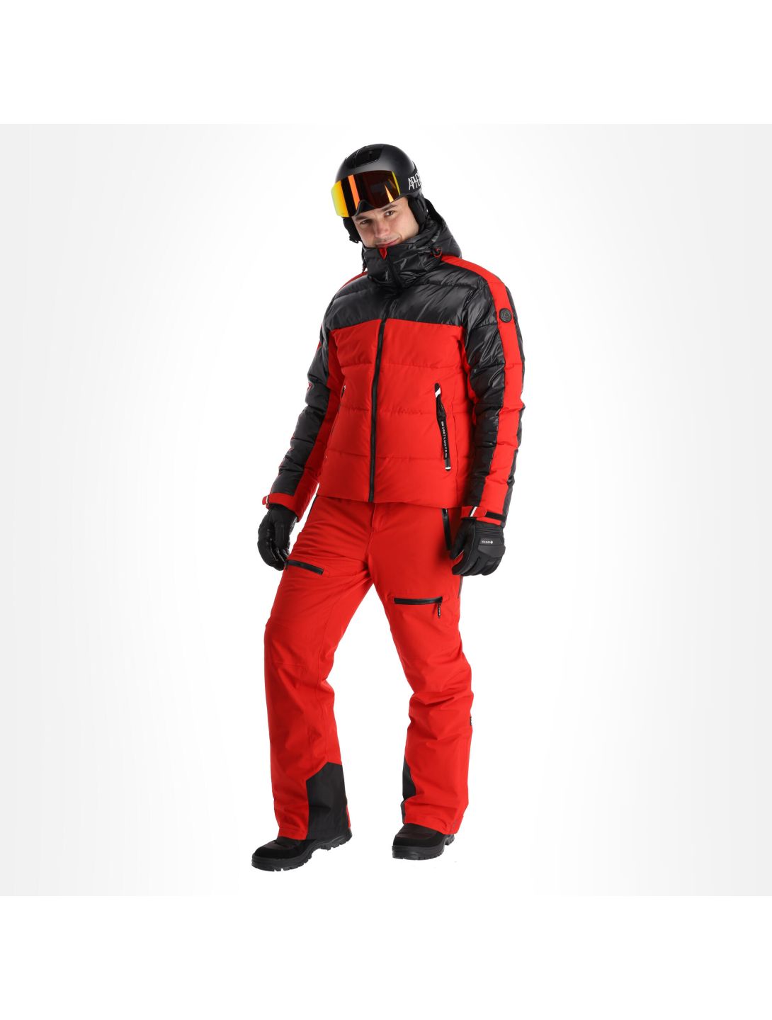 Luhta, Aska ski-jas heren cranberry rood 