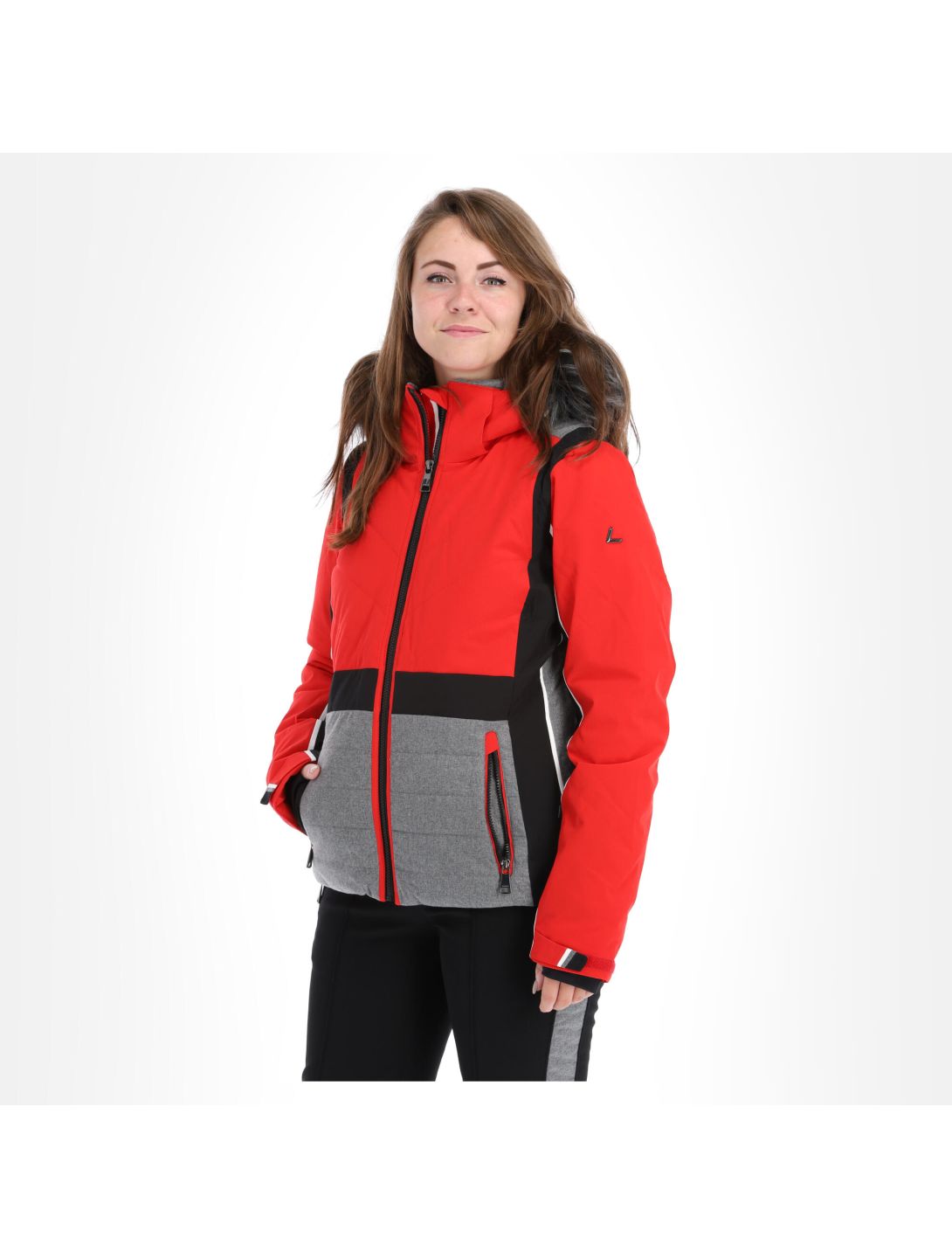 Luhta, Ekois ski-jas dames classic Rood