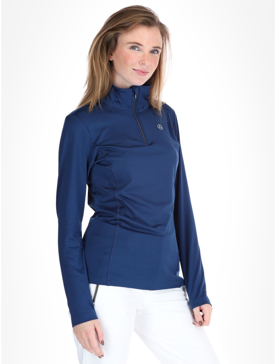 Luhta, Hailuoto GA Ski pully dames Navy Blue Blauw 