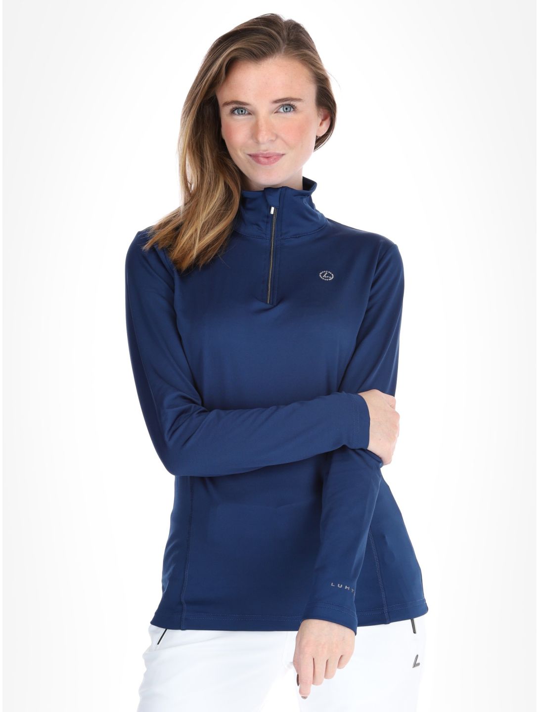 Luhta, Hailuoto GA Ski pully dames Navy Blue Blauw 