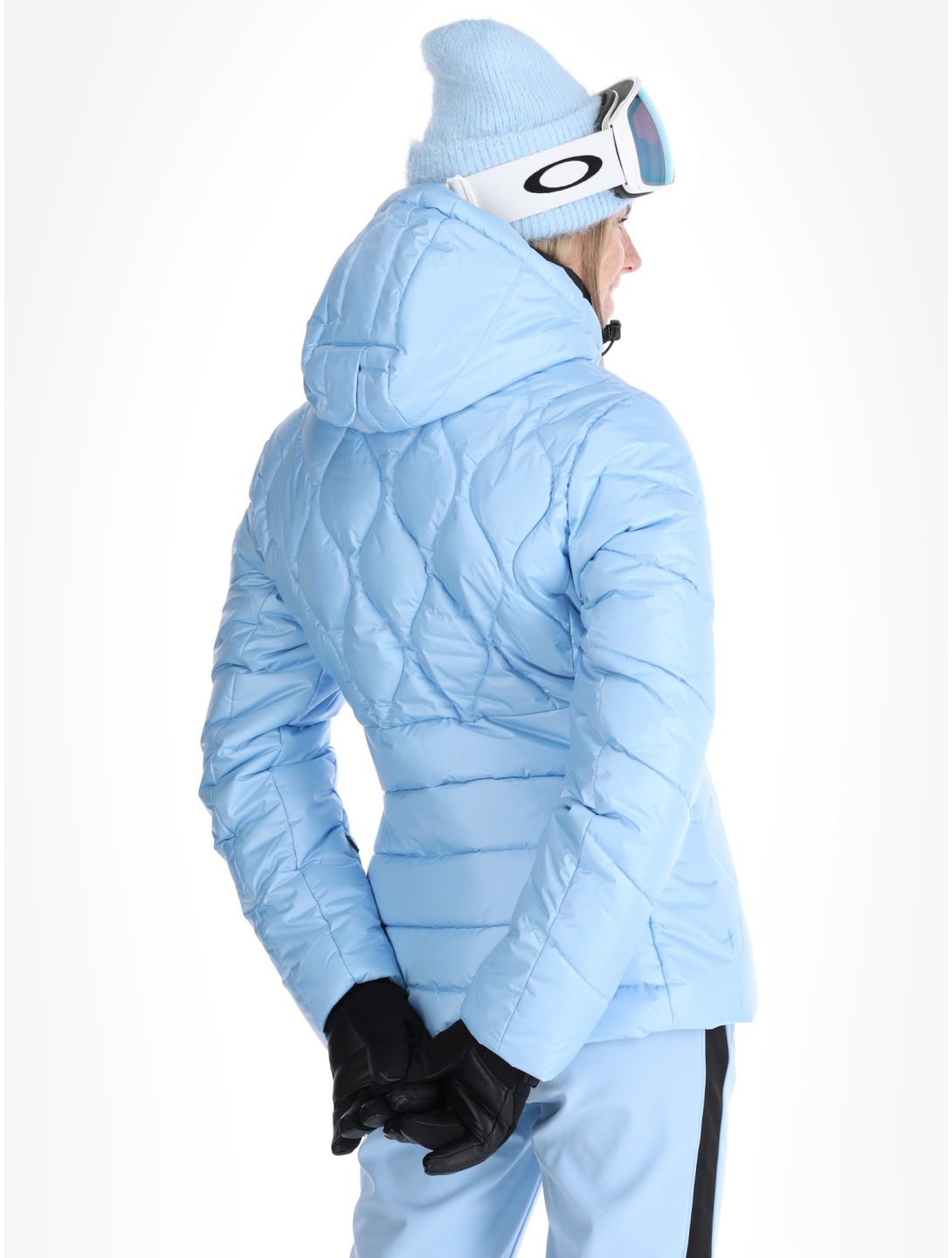 Luhta, Hakosalmi AA Jas gevoerd dames Light Blue Blauw 