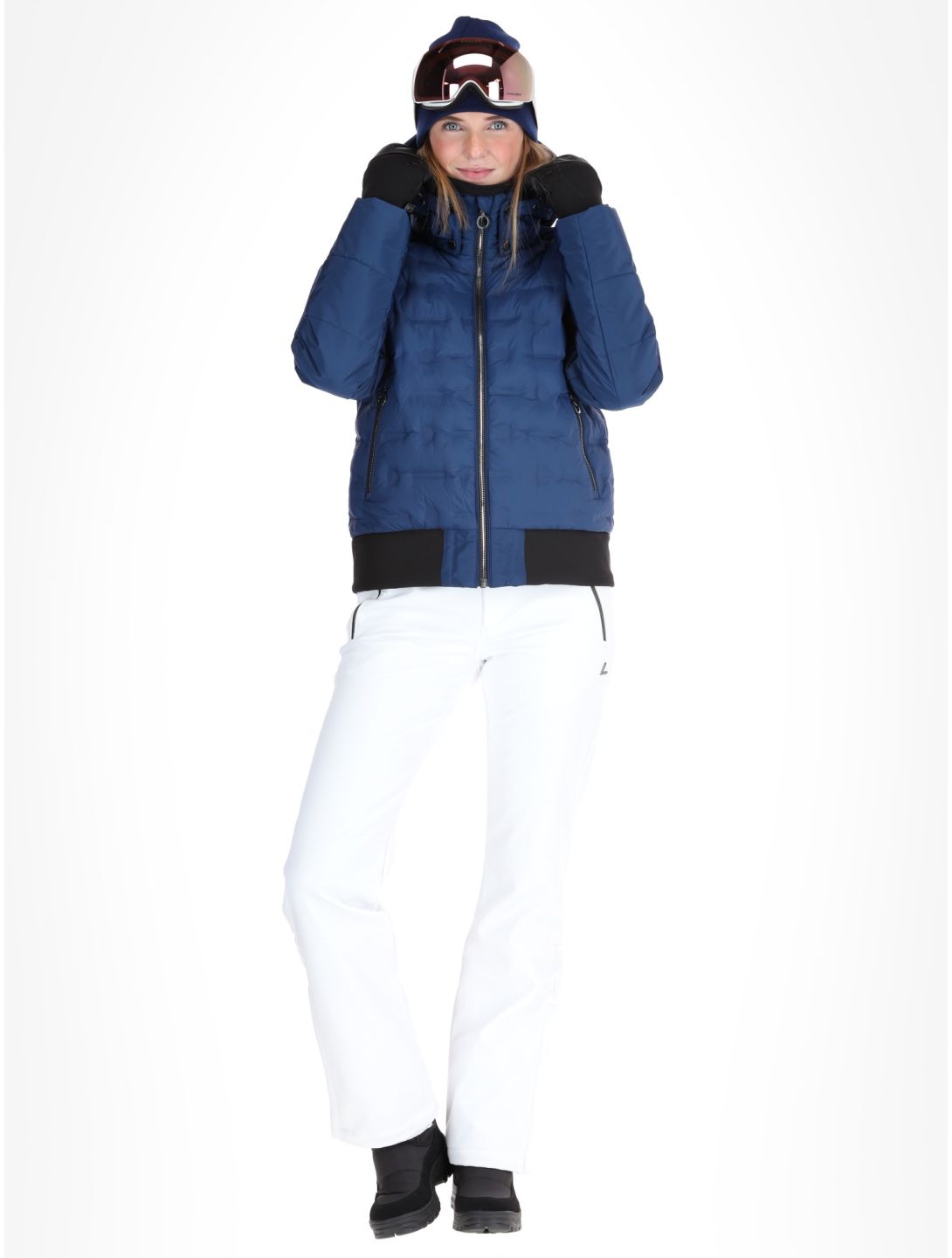 Luhta, Halhola AA Jas gevoerd dames Navy Blue Blauw 