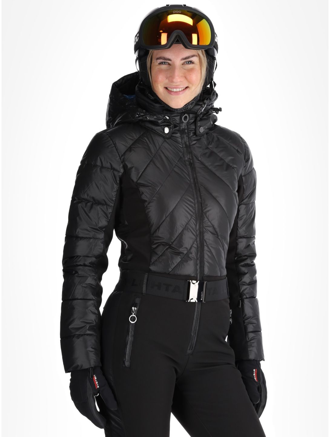 Luhta, Halkorpi DA Ski-overall dames Black Zwart 