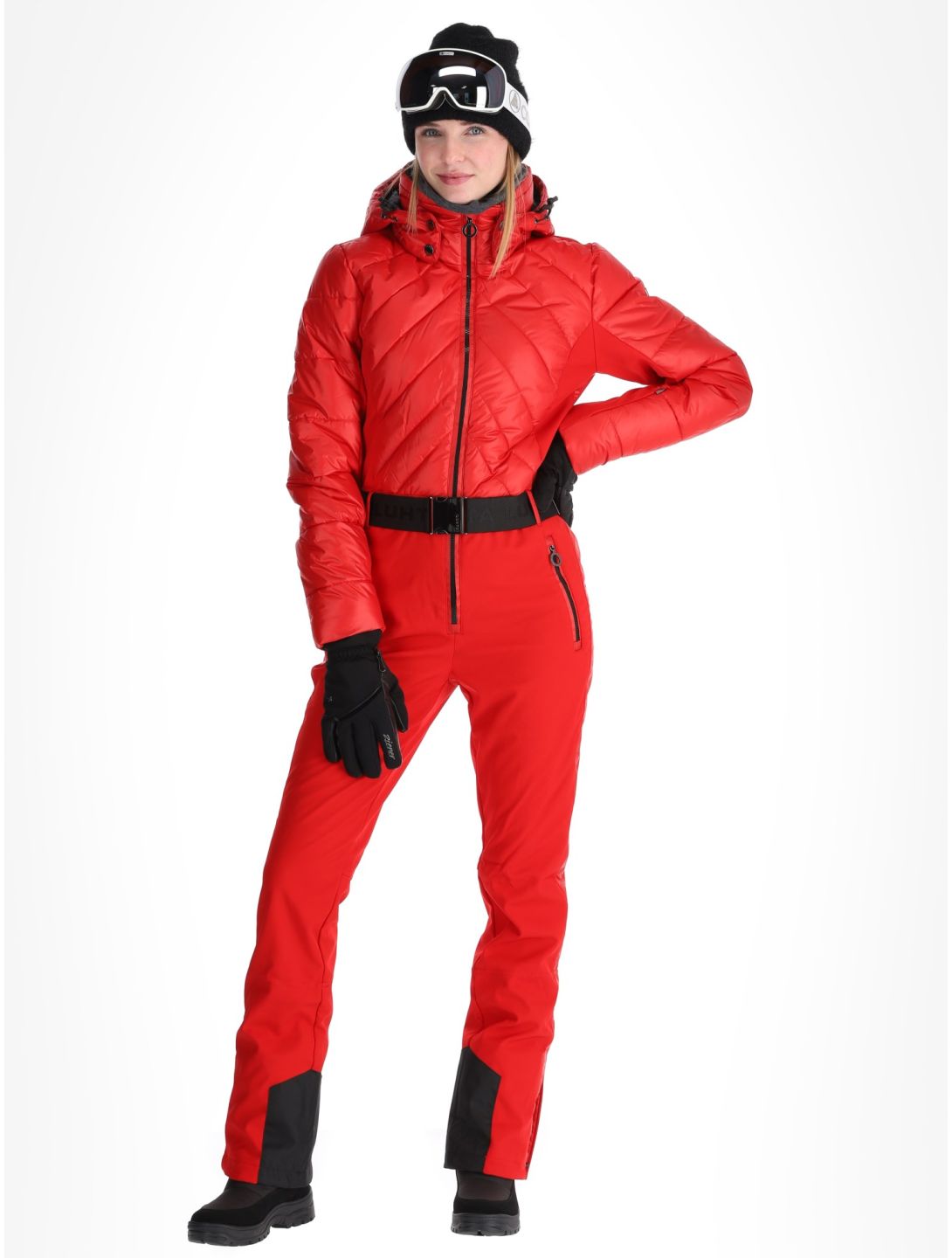 Luhta, Halkorpi DA Ski-overall dames Cranberry Rood 