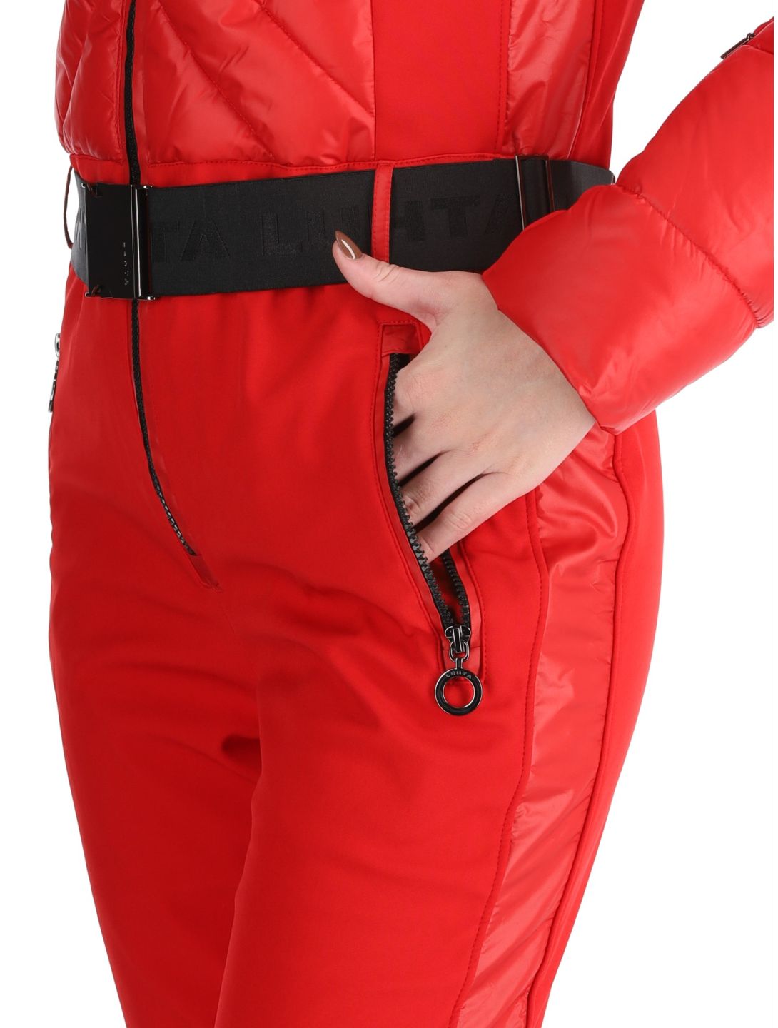 Luhta, Halkorpi DA Ski-overall dames Cranberry Rood 