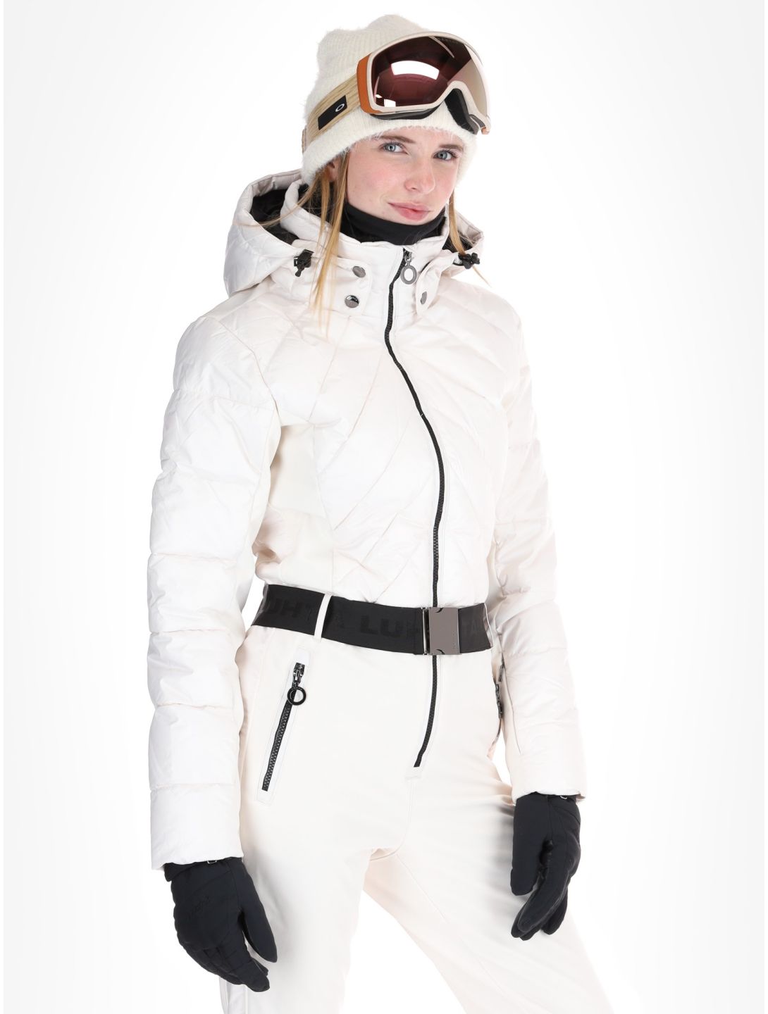 Luhta, Halkorpi DA Ski-overall dames Powder Beige 