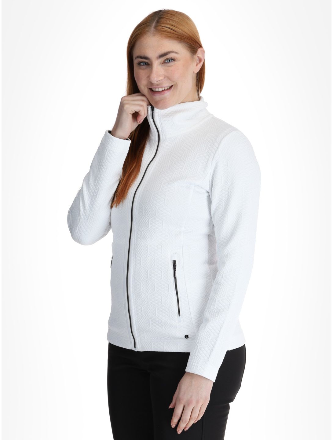 Luhta, Hallikkala EA Vest dames Optic White Wit 