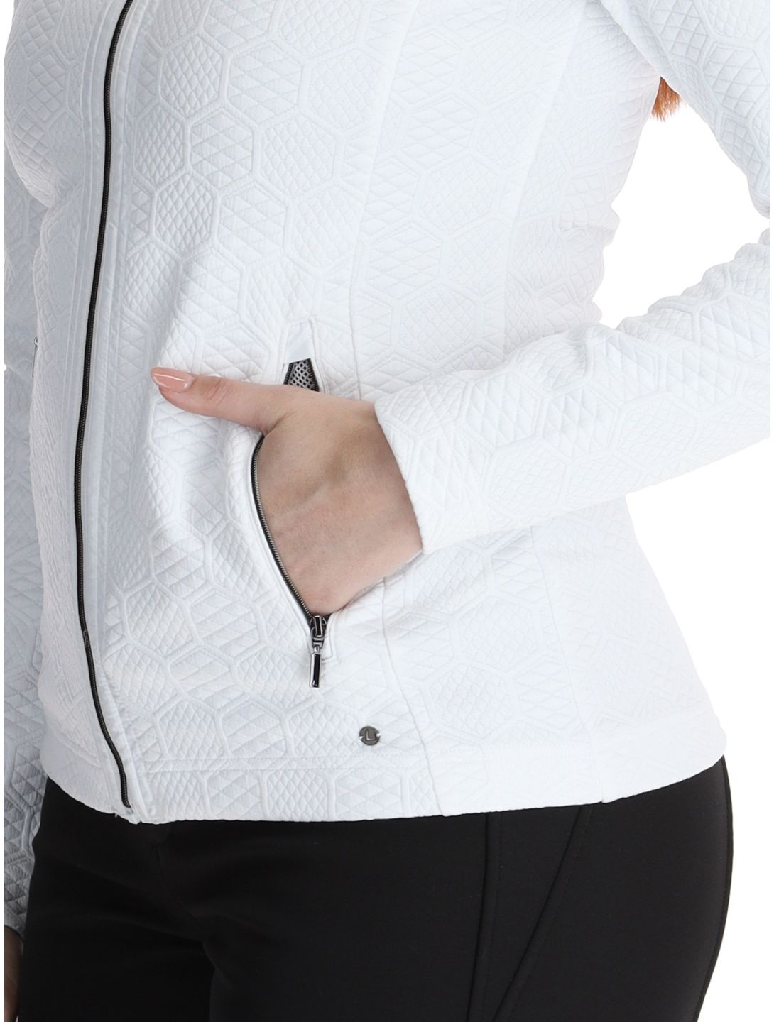 Luhta, Hallikkala EA Vest dames Optic White Wit 