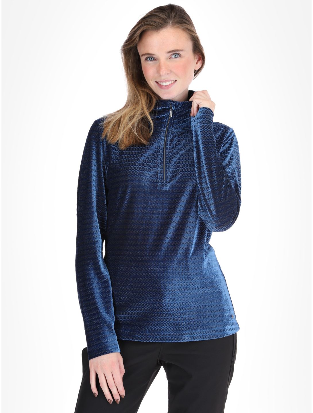 Luhta, Haltiansaar GA Ski pully dames Navy Blue Blauw 