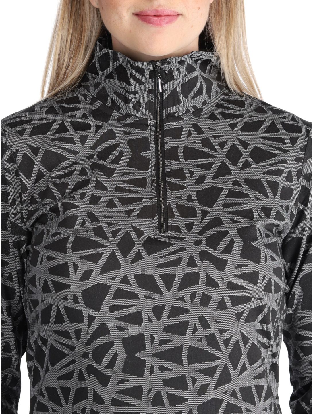 Luhta, Hanhijoki GA Ski pully dames Black Zwart 