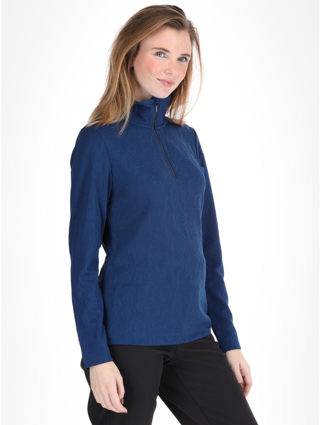 Luhta, Hanhiola GA Ski pully dames Navy Blue Blauw 