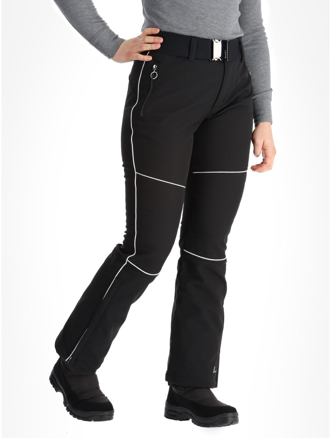 Luhta, Jaamalai C BC Skibroek Softshell dames Black Zwart 