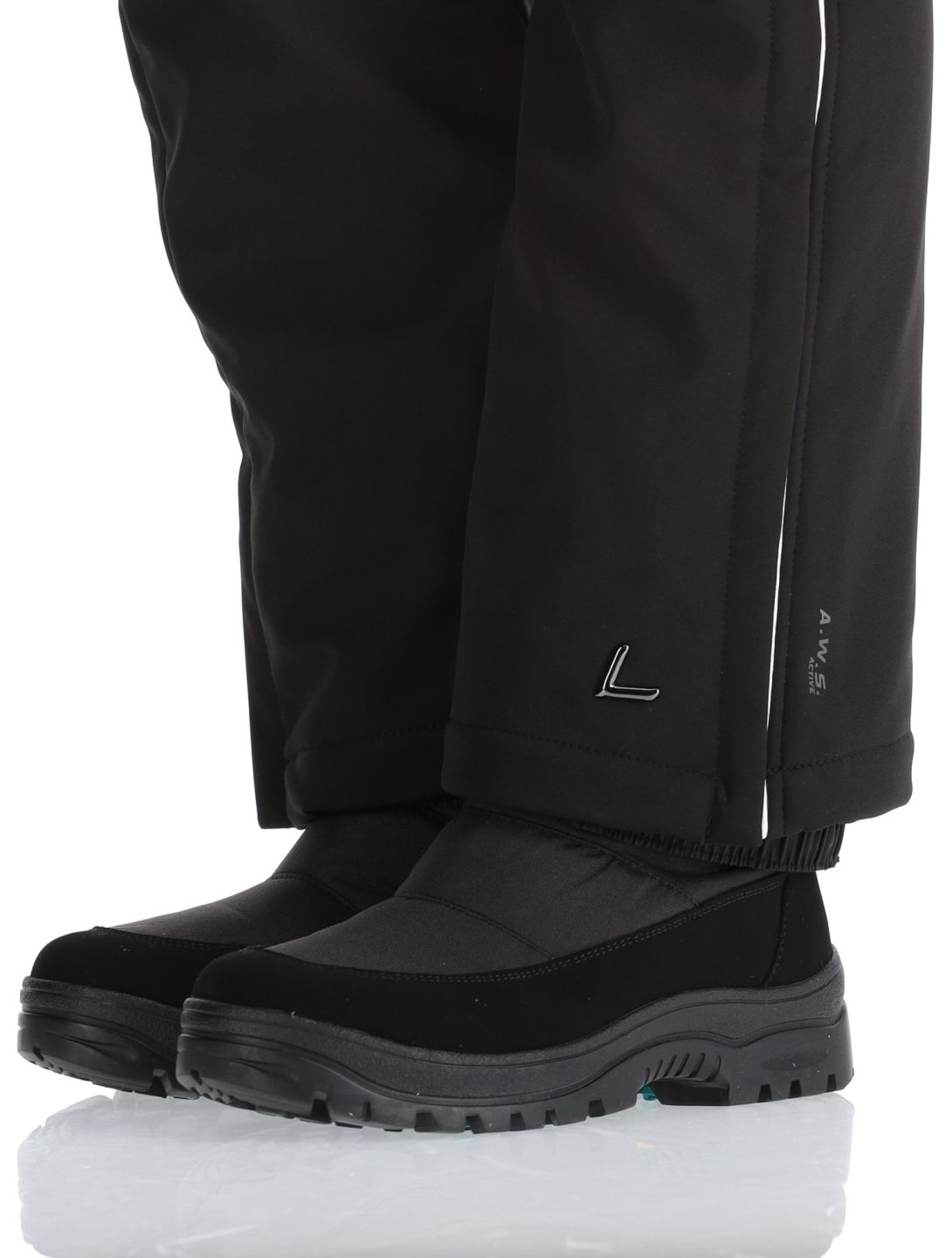 Luhta, Jaamalai C BC Skibroek Softshell dames Black Zwart 