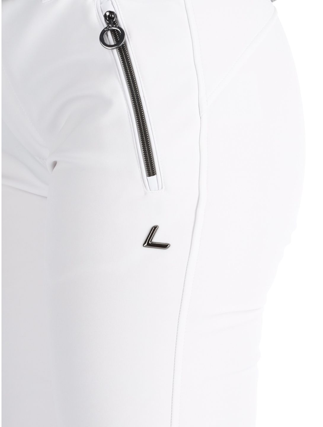 Luhta, Joentaus C BC Skibroek Softshell dames Optic White Wit 