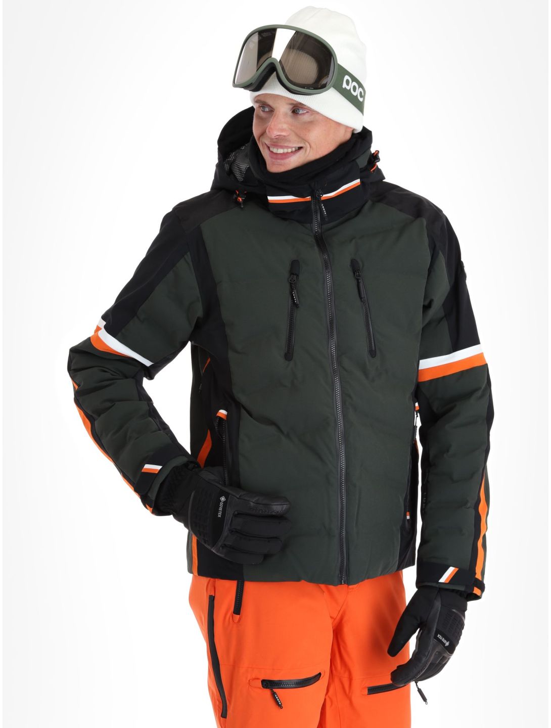 Luhta, Jollanoaivi ski-jas heren Dark Green groen, zwart 