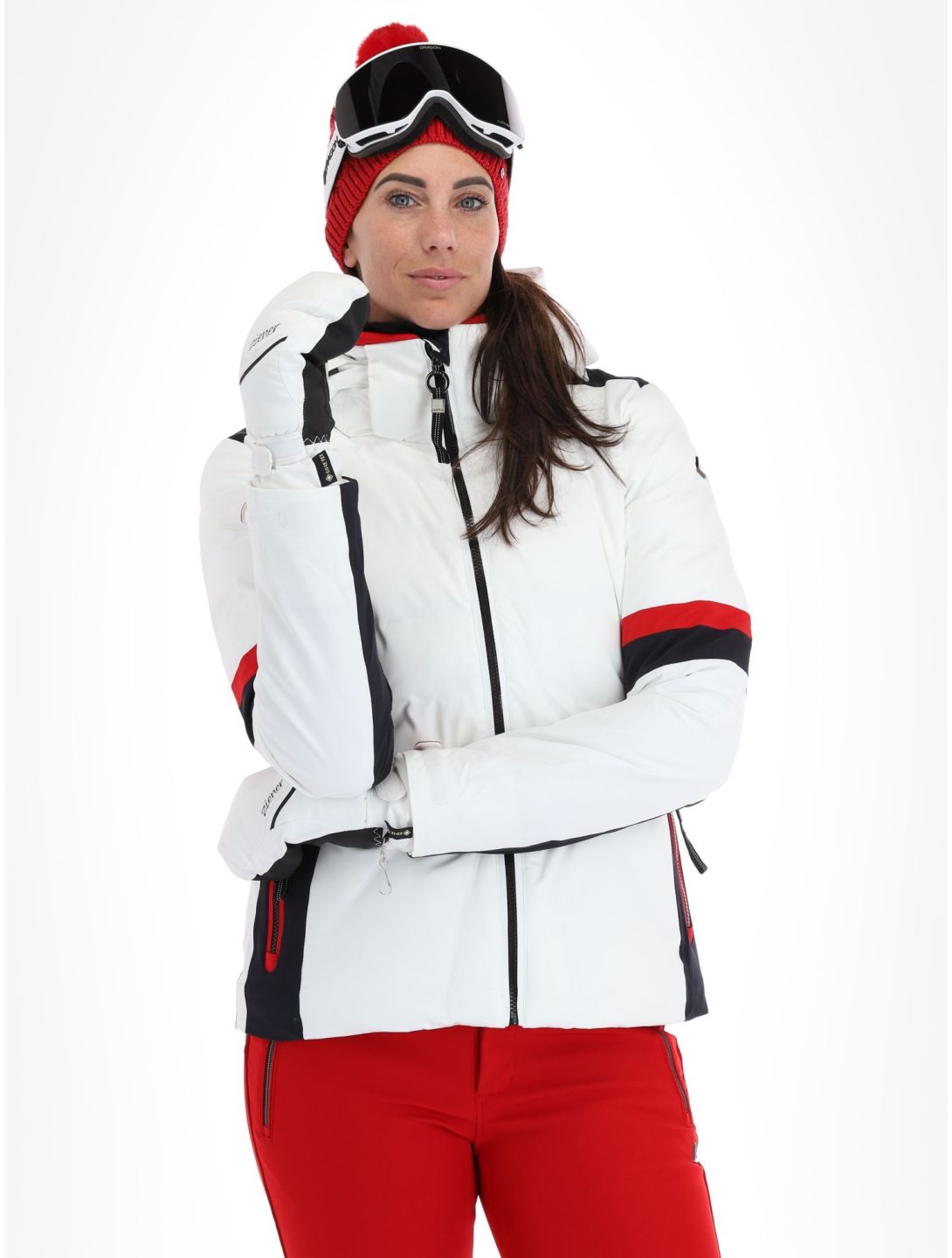 Luhta, Kaakkurivaara ski-jas dames Optic White wit 