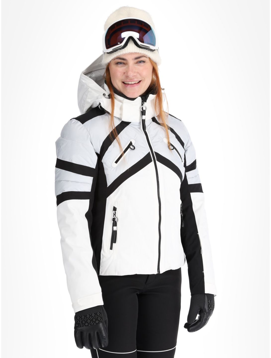 Luhta, Kaamanen ski-jas dames Optic White wit 