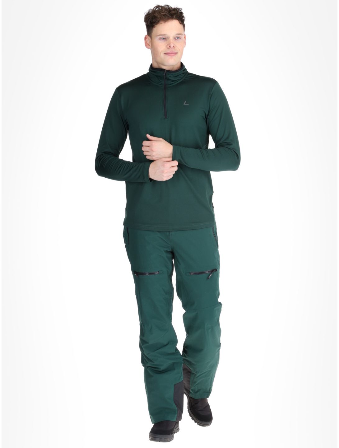 Luhta, Kankola GA Ski pully heren Dark Green Groen 