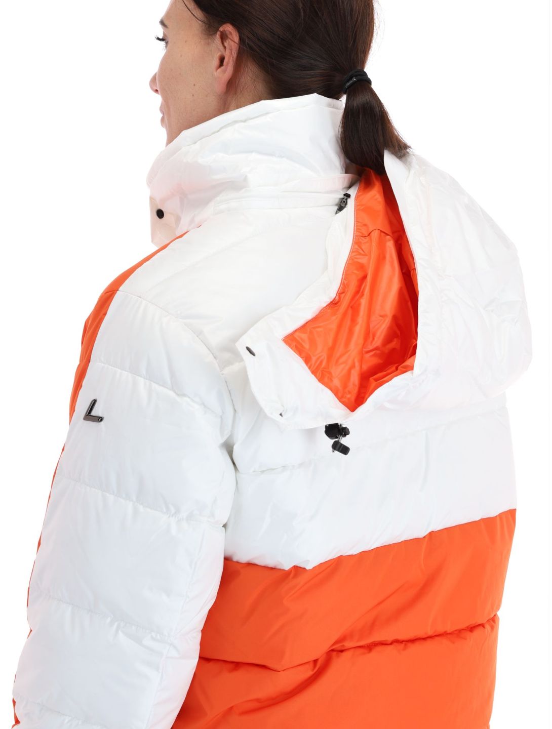 Luhta, Karhutunturi ski-jas dames Orange oranje, wit 