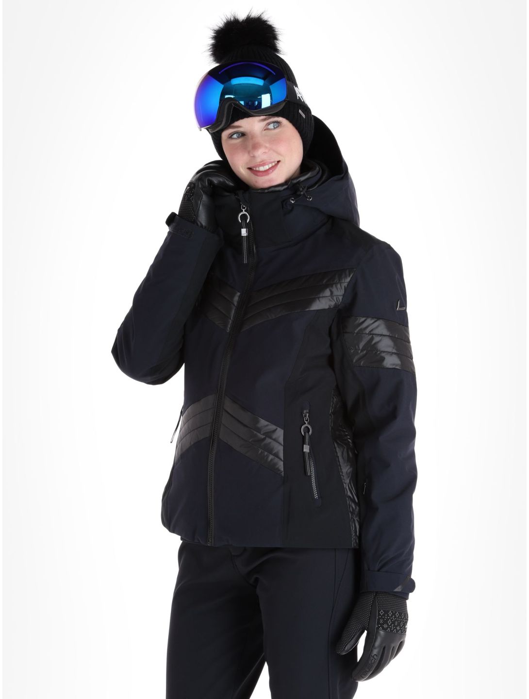 Luhta, Karravaara ski-jas dames Dark Blue blauw, zwart 