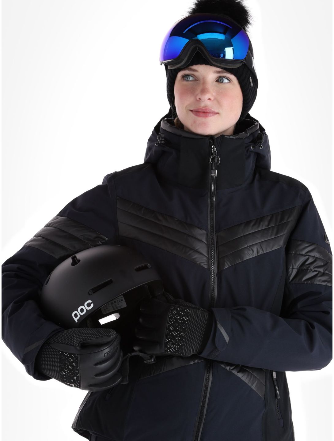 Luhta, Karravaara ski-jas dames Dark Blue blauw, zwart 